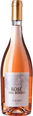 12,95 € 免费送货 | 玫瑰酒 Il Borro Rosé I.G.T. Toscana 托斯卡纳 意大利 Sangiovese 瓶子 75 cl