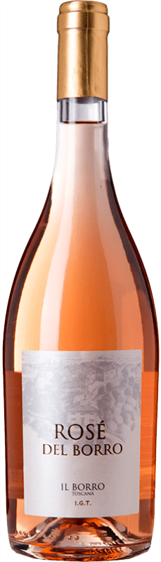 12,95 € Бесплатная доставка | Розовое вино Il Borro Rosé I.G.T. Toscana Тоскана Италия Sangiovese бутылка 75 cl