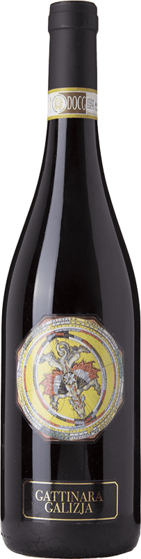 36,95 € Envio grátis | Vinho tinto Il Chiosso Galizja D.O.C.G. Gattinara Piemonte Itália Nebbiolo Garrafa 75 cl