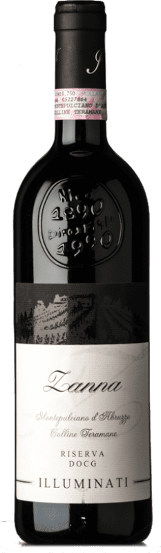 28,95 € Free Shipping | Red wine Illuminati Zanna D.O.C.G. Montepulciano d'Abruzzo Colline Teramane Abruzzo Italy Montepulciano Bottle 75 cl