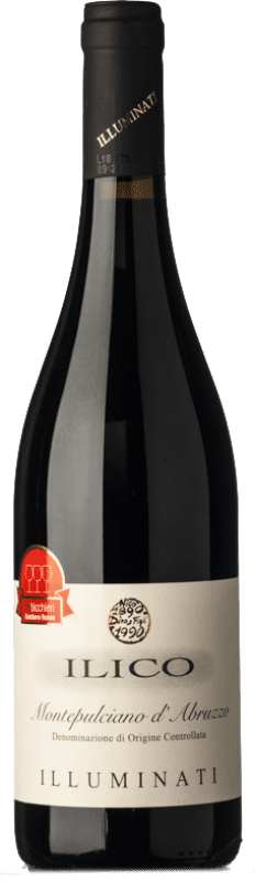 11,95 € Envoi gratuit | Vin rouge Illuminati Ilico D.O.C. Montepulciano d'Abruzzo Abruzzes Italie Montepulciano Bouteille 75 cl