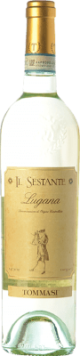 14,95 € Envio grátis | Vinho Branco Il Sestante San Martino D.O.C. Lugana Lombardia Itália Trebbiano 75 cl