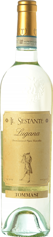 13,95 € 免费送货 | 白酒 Il Sestante San Martino D.O.C. Lugana 伦巴第 意大利 Trebbiano di Lugana 瓶子 75 cl