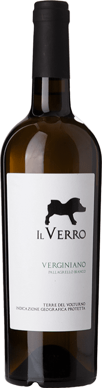 13,95 € Envio grátis | Vinho branco Il Verro Verginiano I.G.T. Campania Campania Itália Pallagrello Garrafa 75 cl