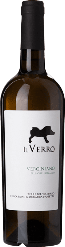 14,95 € Spedizione Gratuita | Vino Bianco Il Verro Verginiano I.G.T. Campania Campania Italia Pallagrello 75 cl