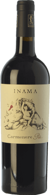 14,95 € 免费送货 | 红酒 Inama Carmenere Più... I.G.T. Veneto 威尼托 意大利 Carmenère 瓶子 75 cl