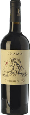 15,95 € Free Shipping | Red wine Inama Carmenere Più... I.G.T. Veneto Veneto Italy Carmenère Bottle 75 cl