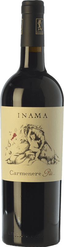 14,95 € 免费送货 | 红酒 Inama Carmenere Più... I.G.T. Veneto 威尼托 意大利 Carmenère 瓶子 75 cl