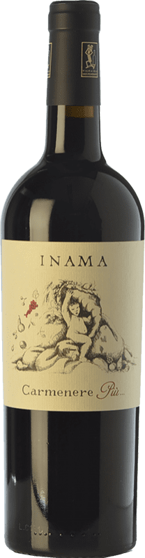 15,95 € Spedizione Gratuita | Vino Rosso Inama Carmenere Più I.G.T. Veneto Veneto Italia Carmenère 75 cl