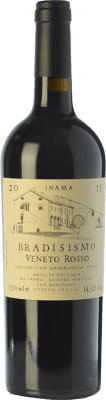 69,95 € Spedizione Gratuita | Vino Rosso Inama Bradisismo I.G.T. Veneto Veneto Italia Cabernet Sauvignon, Carmenère 75 cl