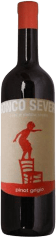 29,95 € Envio grátis | Vinho Branco Ronco Severo Ramato D.O.C. Colli Orientali del Friuli Friuli-Venezia Giulia Itália Pinot Cinzento Eco — Biológico Garrafa 75 cl
