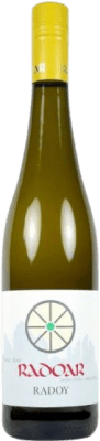 17,95 € Envío gratis | Vino Blanco Radoar Radoy D.O.C. Südtirol Alto Adige Alto Adige Italia Kerner Eco — Ecológico 75 cl