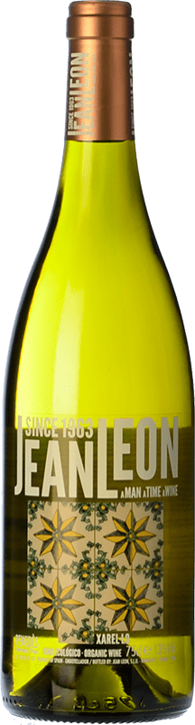 15,95 € Spedizione Gratuita | Vino bianco Jean Leon Crianza D.O. Penedès Catalogna Spagna Xarel·lo Bottiglia 75 cl