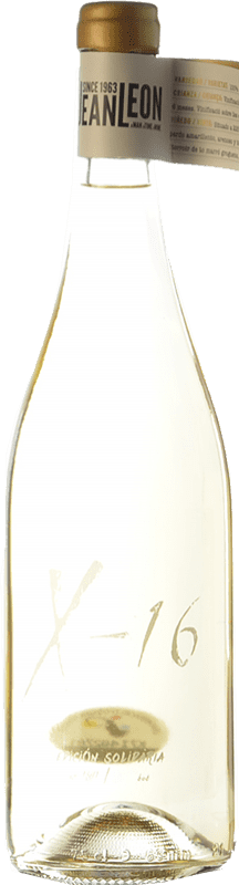 18,95 € Free Shipping | White wine Jean Leon X-16 Crianza D.O. Penedès Catalonia Spain Xarel·lo Bottle 75 cl