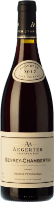 72,95 € Бесплатная доставка | Красное вино Jean-Luc & Paul Aegerter старения A.O.C. Gevrey-Chambertin Бургундия Франция Pinot Black бутылка 75 cl