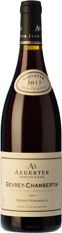 75,95 € 送料無料 | 赤ワイン Jean-Luc & Paul Aegerter 高齢者 A.O.C. Gevrey-Chambertin ブルゴーニュ フランス Pinot Black ボトル 75 cl