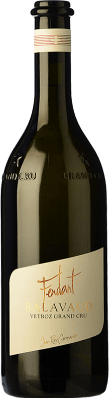 51,95 € Envío gratis | Vino blanco Jean-René Germanier Fendant Balavaud Grand Cru Valais Suiza Chardonnay Botella 75 cl