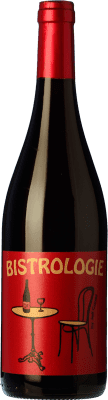 10,95 € Free Shipping | Red wine Jeff Carrel Bistrologie Oak A.O.C. Côtes du Roussillon Villages Roussillon France Syrah, Grenache, Cabernet Sauvignon, Carignan, Pinot Black Bottle 75 cl