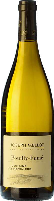 22,95 € Envio grátis | Vinho branco Joseph Mellot Domaine des Mariniers A.O.C. Pouilly-Fumé Loire França Sauvignon Branca Garrafa 75 cl