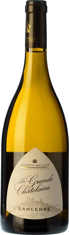 27,95 € Spedizione Gratuita | Vino bianco Joseph Mellot La Grande Châtelaine A.O.C. Sancerre Loire Francia Sauvignon Bianca Bottiglia 75 cl