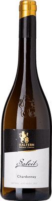 16,95 € Envio grátis | Vinho branco Kaltern Saleit D.O.C. Alto Adige Trentino-Alto Adige Itália Chardonnay Garrafa 75 cl