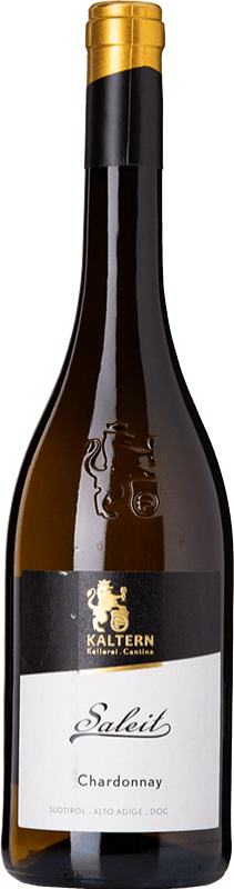 16,95 € Envío gratis | Vino blanco Kaltern Saleit D.O.C. Alto Adige Trentino-Alto Adige Italia Chardonnay Botella 75 cl