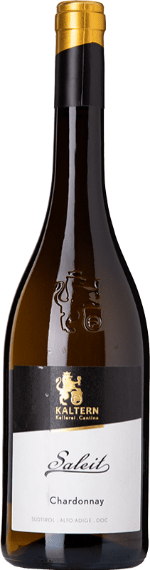 16,95 € Kostenloser Versand | Weißwein Kaltern Saleit D.O.C. Alto Adige Trentino-Südtirol Italien Chardonnay 75 cl