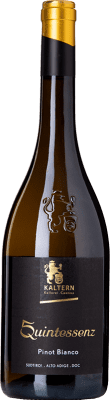 38,95 € Envio grátis | Vinho branco Kaltern Quintessenz D.O.C. Alto Adige Trentino-Alto Adige Itália Pinot Branco Garrafa 75 cl