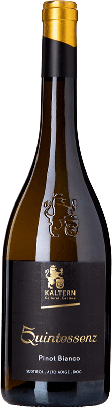 41,95 € Бесплатная доставка | Белое вино Kaltern Quintessenz D.O.C. Alto Adige Трентино-Альто-Адидже Италия Pinot Blanc — Пино Блан Бутылка 75 cl