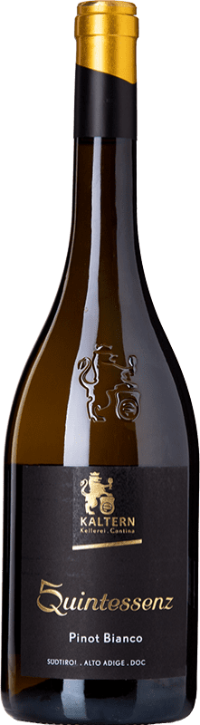 38,95 € Kostenloser Versand | Weißwein Kaltern Quintessenz D.O.C. Alto Adige Trentino-Südtirol Italien Weißburgunder Flasche 75 cl