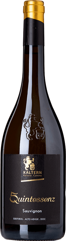 35,95 € Бесплатная доставка | Белое вино Kaltern Quintessenz D.O.C. Alto Adige Трентино-Альто-Адидже Италия Sauvignon бутылка 75 cl