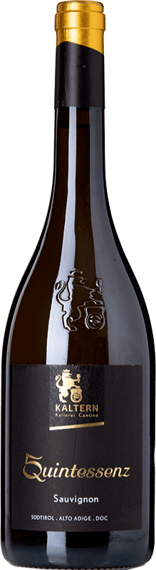 39,95 € Бесплатная доставка | Белое вино Kaltern Quintessenz D.O.C. Alto Adige Трентино-Альто-Адидже Италия Sauvignon — Совиньон Бутылка 75 cl