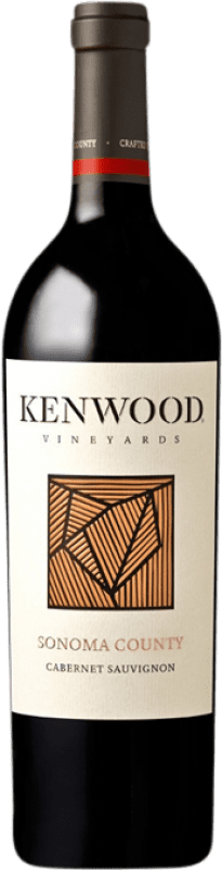 15,95 € Бесплатная доставка | Красное вино Kenwood Sonoma County Crianza — Крианса I.G. Sonoma Coast Побережье Сономы Соединенные Штаты Cabernet Sauvignon — Каберне Совиньон 75 cl