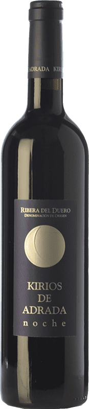 14,95 € Free Shipping | Red wine Kirios de Adrada Noche Aged D.O. Ribera del Duero Castilla y León Spain Tempranillo Bottle 75 cl