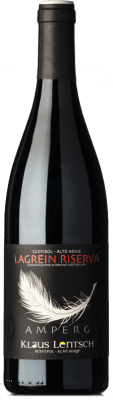 22,95 € Бесплатная доставка | Красное вино Klaus Lentsch Amperg Резерв D.O.C. Alto Adige Трентино-Альто-Адидже Италия Lagrein бутылка 75 cl