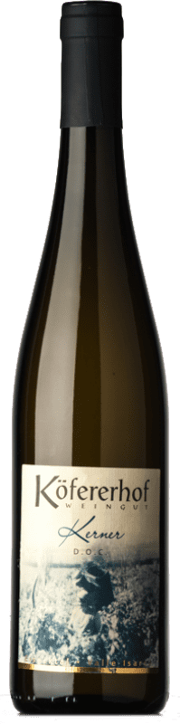 19,95 € Бесплатная доставка | Белое вино Köfererhof D.O.C. Alto Adige Трентино-Альто-Адидже Италия Kerner бутылка 75 cl