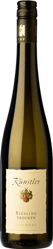 18,95 € Бесплатная доставка | Белое вино Künstler сухой старения Q.b.A. Rheingau Германия Riesling бутылка 75 cl