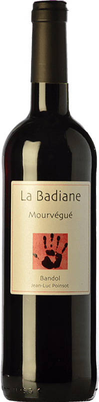 32,95 € Бесплатная доставка | Красное вино La Badiane Mourvègue старения A.O.C. Bandol Прованс Франция Monastrell бутылка 75 cl