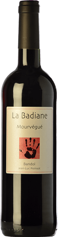 34,95 € Spedizione Gratuita | Vino Rosso La Badiane Mourvègue Crianza — Invecchiato in Botte A.O.C. Bandol Provenza Francia Monastrell 75 cl