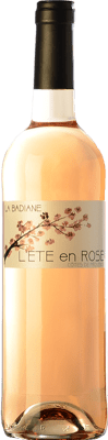 14,95 € Kostenloser Versand | Rosé-Wein La Badiane L'Été en Rose Jung A.O.C. Côtes de Provence Provence Frankreich Syrah, Grenache, Monastrell, Cinsault Flasche 75 cl