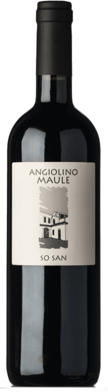 37,95 € Kostenloser Versand | Rotwein Angiolino Maule Tai Rosso So San I.G.T. Veneto Venetien Italien Flasche 75 cl