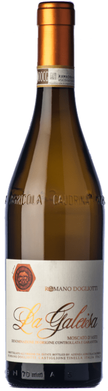 13,95 € Kostenloser Versand | Süßer Wein La Caudrina La Galeisa D.O.C.G. Moscato d'Asti Piemont Italien Muscat Bianco Flasche 75 cl