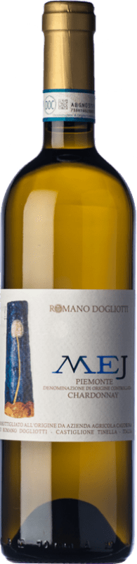 13,95 € Spedizione Gratuita | Vino bianco La Caudrina Mej D.O.C. Piedmont Piemonte Italia Chardonnay Bottiglia 75 cl