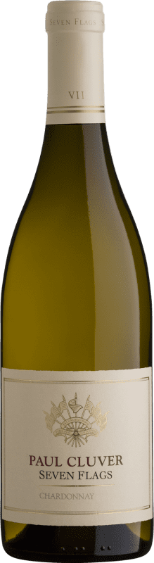 64,95 € Spedizione Gratuita | Vino bianco Paul Cluver Seven Flags A.V.A. Elgin Western Cape South Coast stati Uniti Chardonnay Bottiglia 75 cl