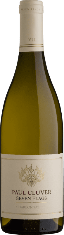 57,95 € Бесплатная доставка | Белое вино Paul Cluver Seven Flags A.V.A. Elgin Western Cape South Coast Соединенные Штаты Chardonnay бутылка 75 cl