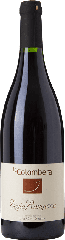 15,95 € Free Shipping | Red wine La Colombera Vegia Rampana D.O.C. Colli Tortonesi Piemonte Italy Barbera Bottle 75 cl