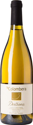 24,95 € Spedizione Gratuita | Vino bianco La Colombera Derthona D.O.C. Colli Tortonesi Piemonte Italia Timorasso Bottiglia 75 cl