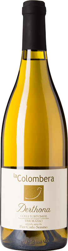 23,95 € Envio grátis | Vinho branco La Colombera Derthona D.O.C. Colli Tortonesi Piemonte Itália Timorasso Garrafa 75 cl