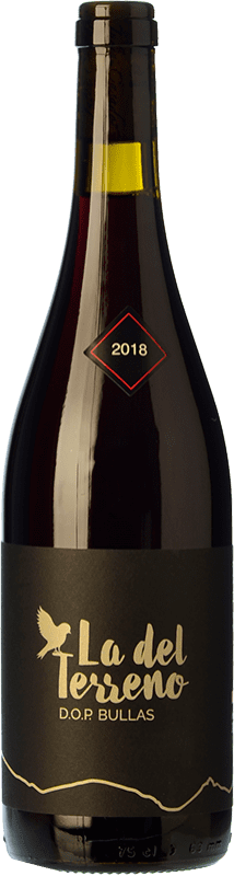 28,95 € Envío gratis | Vino tinto La del Terreno Roble D.O. Bullas España Monastrell Botella 75 cl