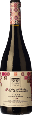 25,95 € 免费送货 | 红酒 Lagar de Isilla La Casona de la Vid 4V 岁 I.G.P. Vino de la Tierra de Castilla y León 卡斯蒂利亚莱昂 西班牙 Tempranillo, Merlot, Syrah, Cabernet Sauvignon 瓶子 75 cl